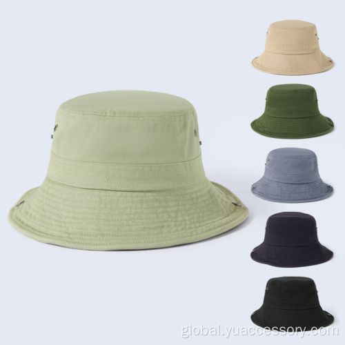 Cool Bucket Hats Folding Anti-mosquito Fabric Cotton Bucket Hat Supplier